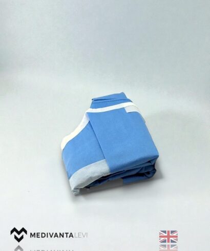 Reinforced surgical gown